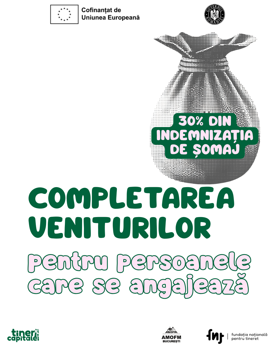 Completarea veniturilor pentru persoanele care se angajează
