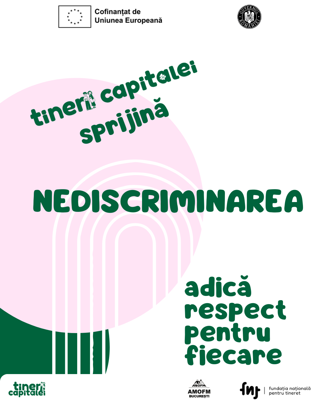 Nediscriminarea înseamnă respect pentru fiecare